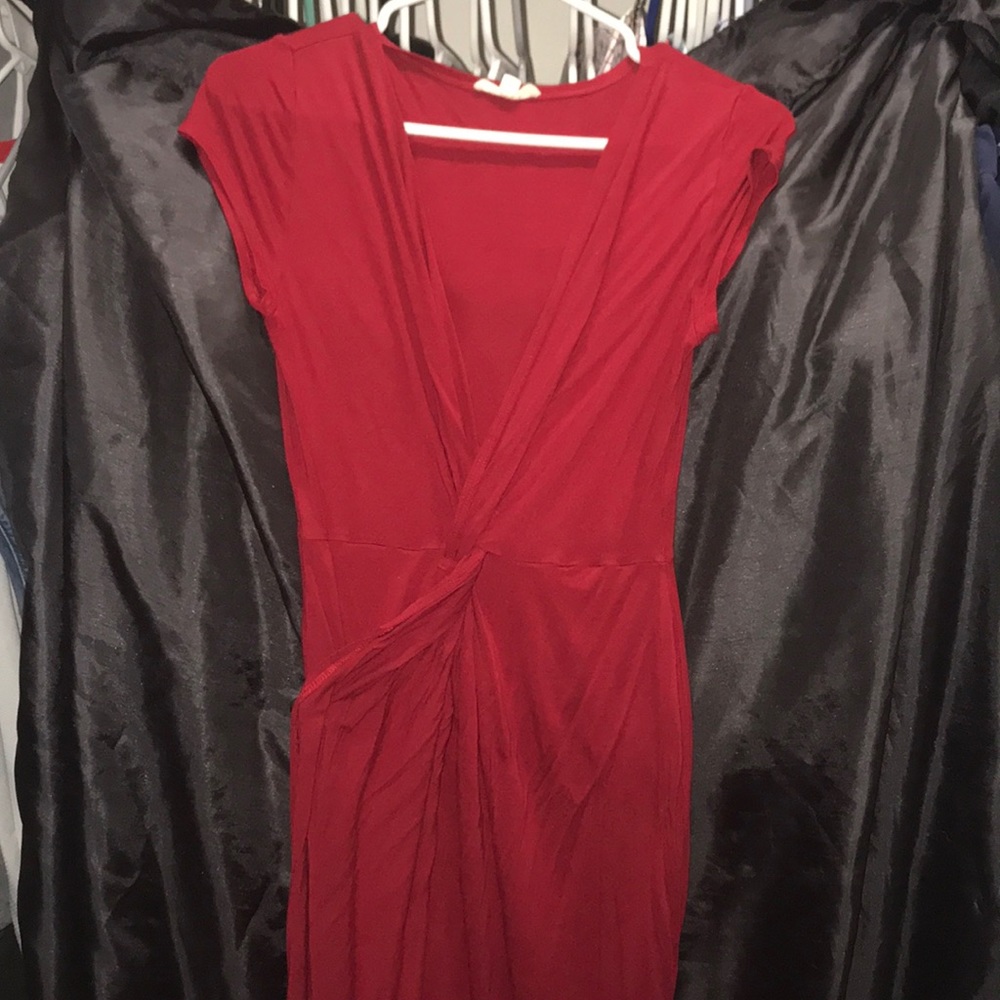 Red dress